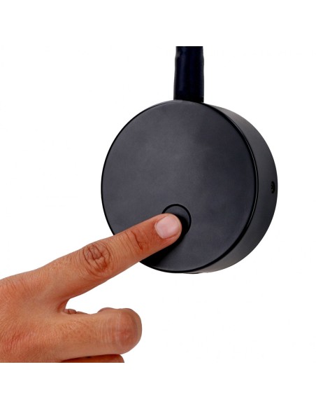 Aplique con manguito e interruptor