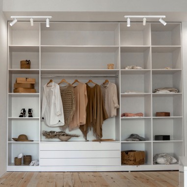 Regleta acero blanca alta calidad