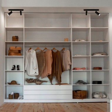 Lámpara pared con focos negros oferta