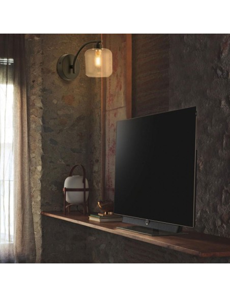 Oferta aplique negro con tulipa