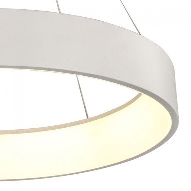 Lámpara redonda led blanca