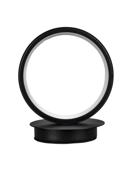 Sobremesa diseño led negro