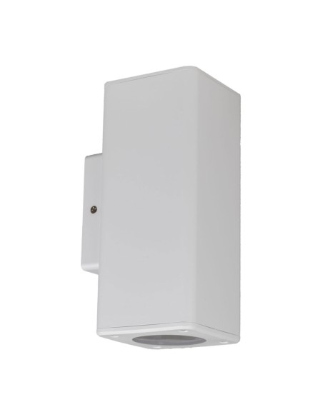 Aplique barredor de pared blanco