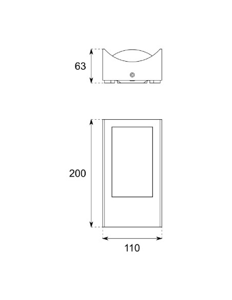 Aplique led muy barato