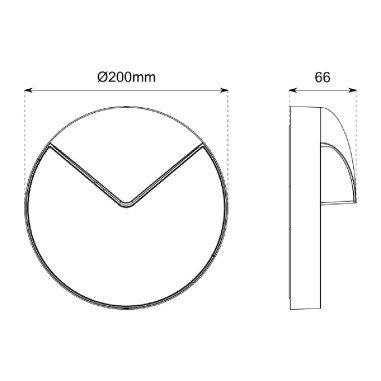 Aplique barato diseño exterior