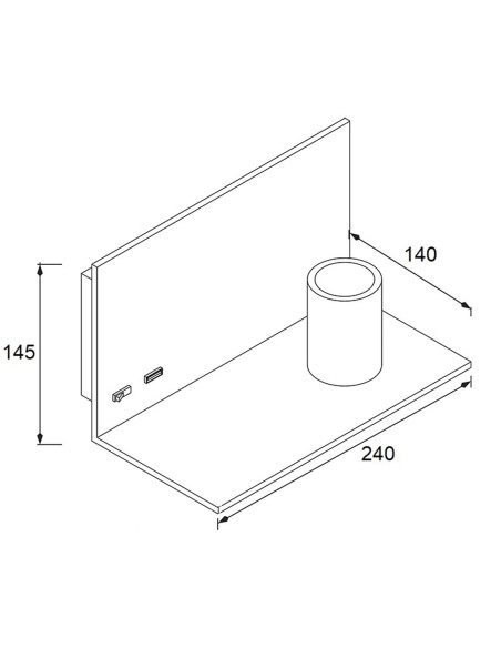 Aplique de pared cabecero oferta