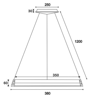 Lámpara de techo led color café barata