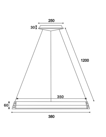 Lámpara de techo led color café barata