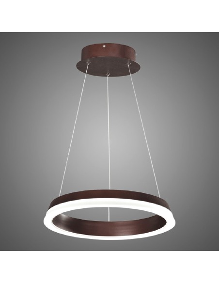 Lámpara circular café