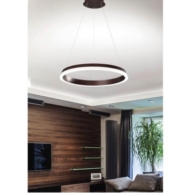 Luminaria de techo forma de donut led