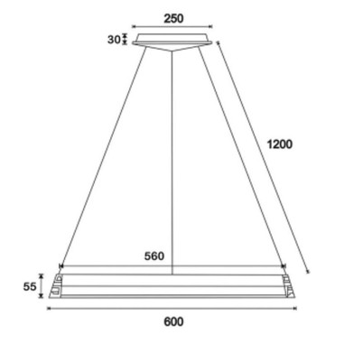 Ofertas lámparas suspendidas led grandes