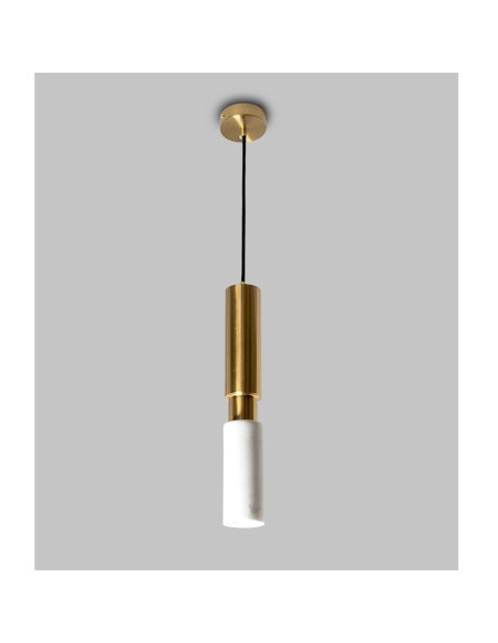 Lámpara combinada con mármol