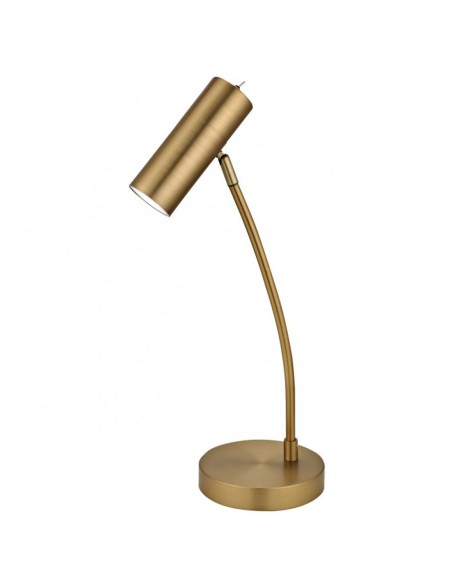 Lámpara de sobremesa moderna dorada