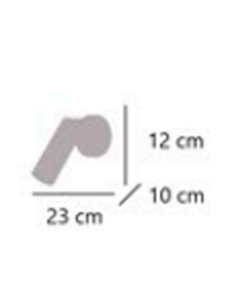 Aplique cabeceros orientables negros