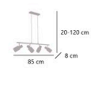 Lámpara salón oferta