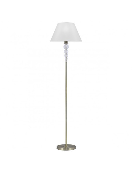 Lámpara de Pie Cuero Bolas