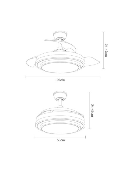 Ventilador de techo Fabrilamp oferta