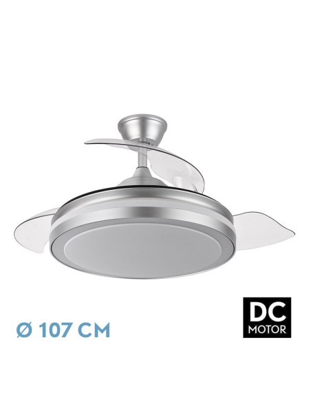 Ventilador Esparta plata