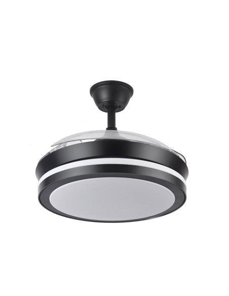 Ventilador retráctil 91cm negro