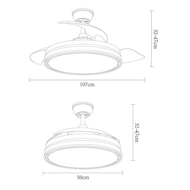 Oferta ventilador de techo Bayomo