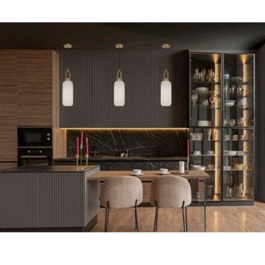 Lámparas para encima de islas y mesas salones
