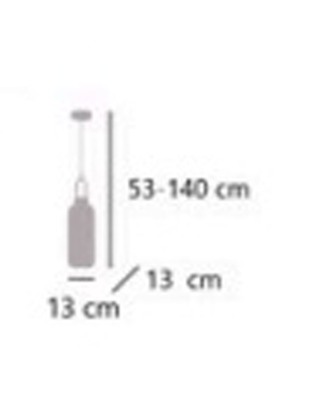 Lámparas oferta tubo cristal