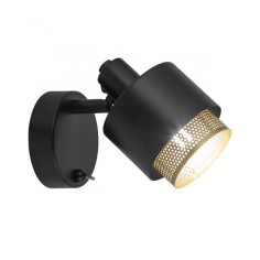 Foco negro con rejilla