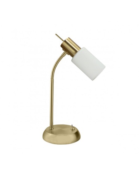 Sobremesa latón con interruptor