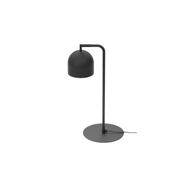 Lámpara de mesa articulada negra