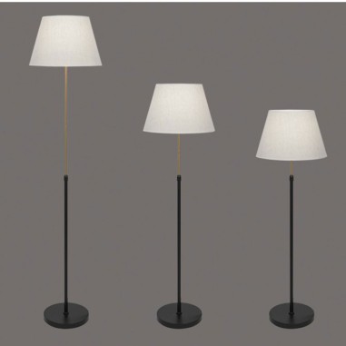 Lámpara de pie de salón distintas alturas