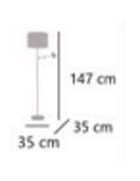 Lámpara de suelo oferta