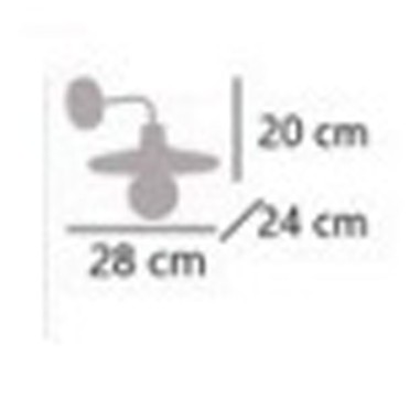 Aplique vintage negro con cristal