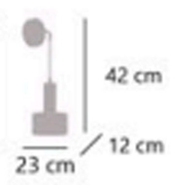 Apliques de pared colgantes