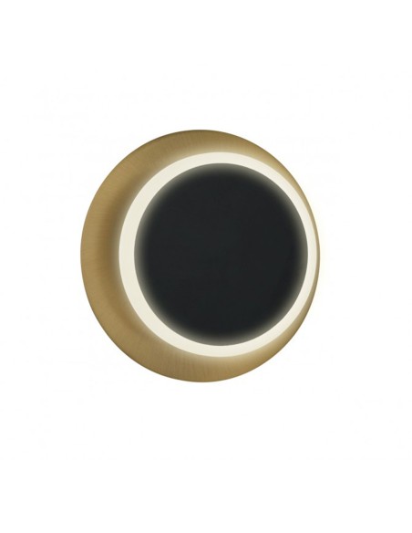 Aplique/plafón latón negro diseño