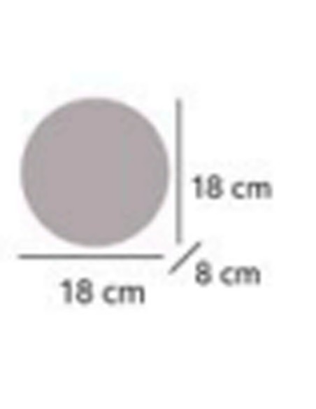 Aplique de pared led 18cm