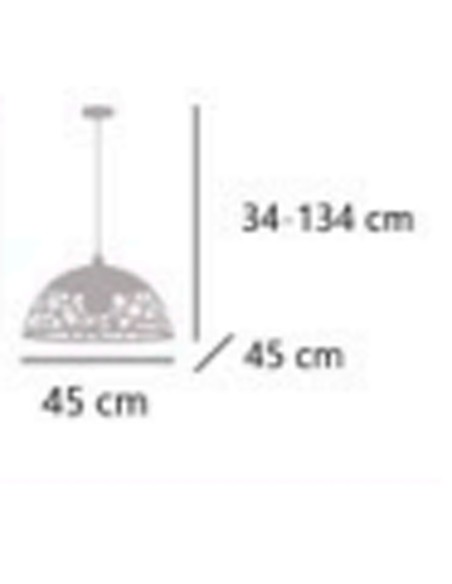 Lámparas muy baratas cocina 45cm