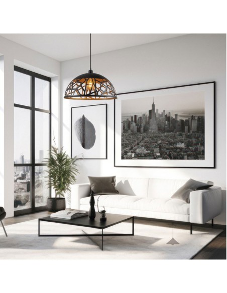 Lámpara india calada