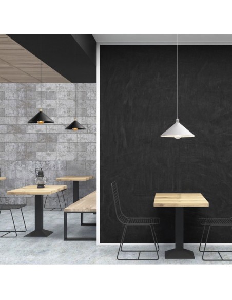 Lámpara moderna chapa barata