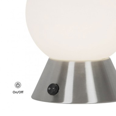 Lámpara de mesa con interruptor