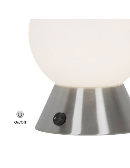 Lámpara de mesa con interruptor