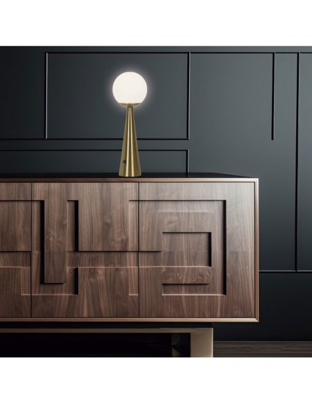 Lámpara de entradita latón con interruptor