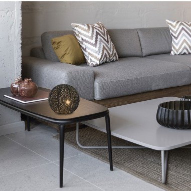 Lámpara sobremesa calado para entraditas