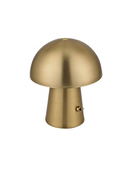 Lámpara sobremesa seta latón