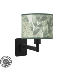 Aplique de Pared Moda Negro...