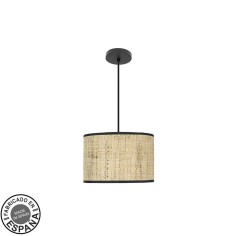 Lámpara Moda Negro Cañizo...