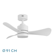 Ventilador Zepelín Blanco...
