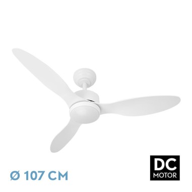 Ventilador de techo Serpa Blanco