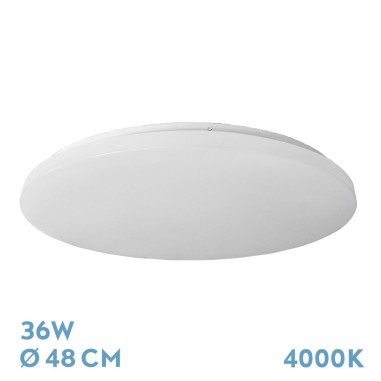 Plafón Led Redondo 36W 48 cm 4000 ó 6500K
