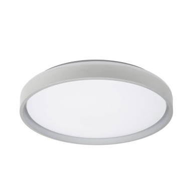 Plafón Led Blanco Plata con Mando de 50 CM