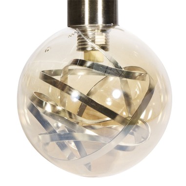 Lámpara Sobremesa 2 Tulipas Dorado